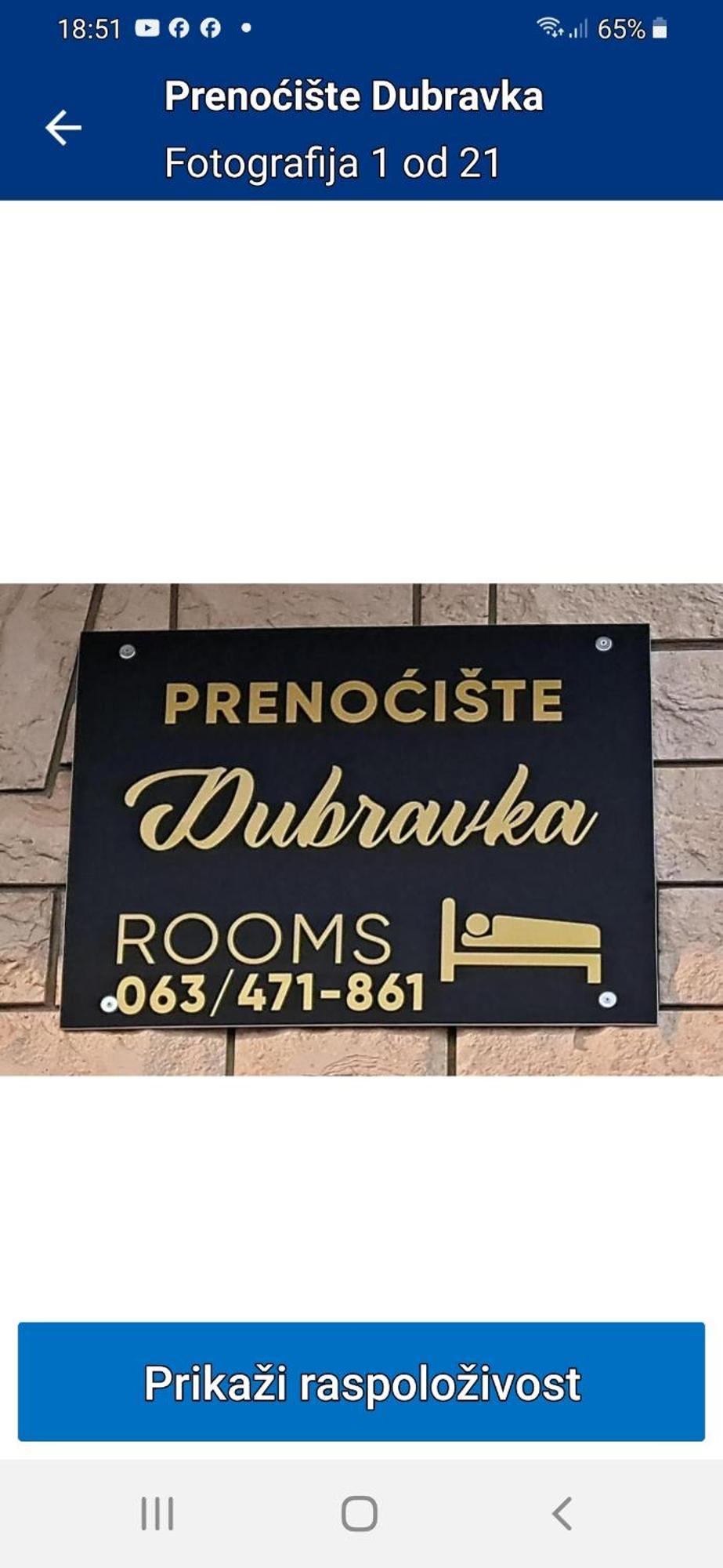 Prenociste Dubravka Daire Livno Dış mekan fotoğraf